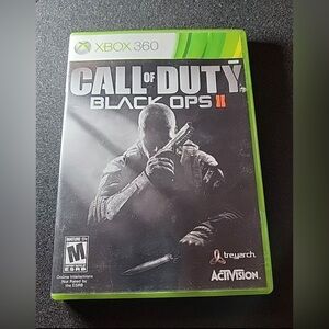 Call of Duty: Black Ops II (Microsoft Xbox 360, 2012) With Inserts No Manual